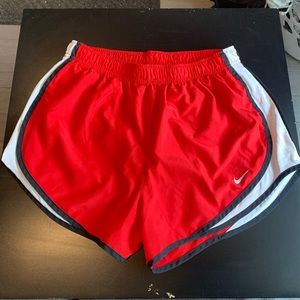 Red Nike Running Shorts